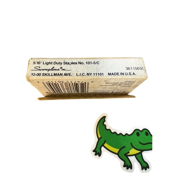 Swingline 5/16" Light Duty Staples No. 101-5/C Pack Of 1000 - Picture 5 of 8